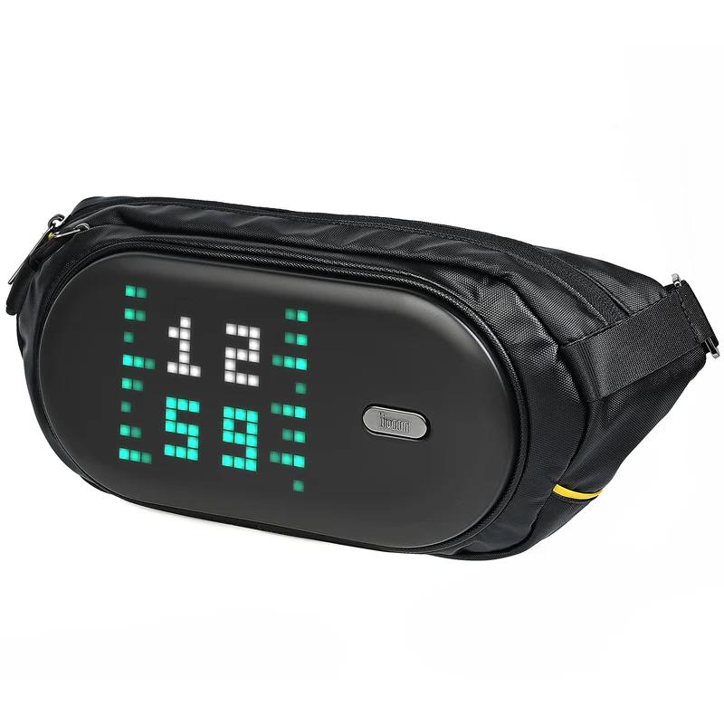 Sling Bag with LED Display & Bluetooth Speaker - ShopLuxury