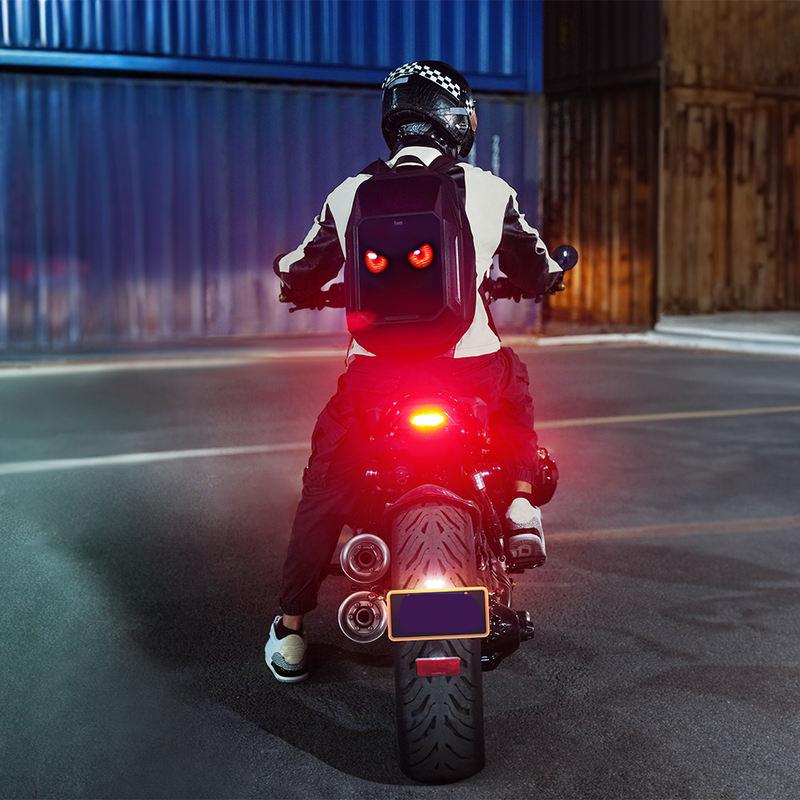 LED Pixel Display Sling Backpack for Motorcycle Riders and Creative Expression - ShopLuxury