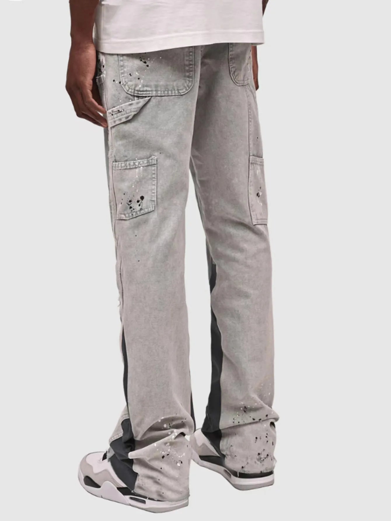 Streetwear Men Patchwork Pant M0993 - shopluxuryorg