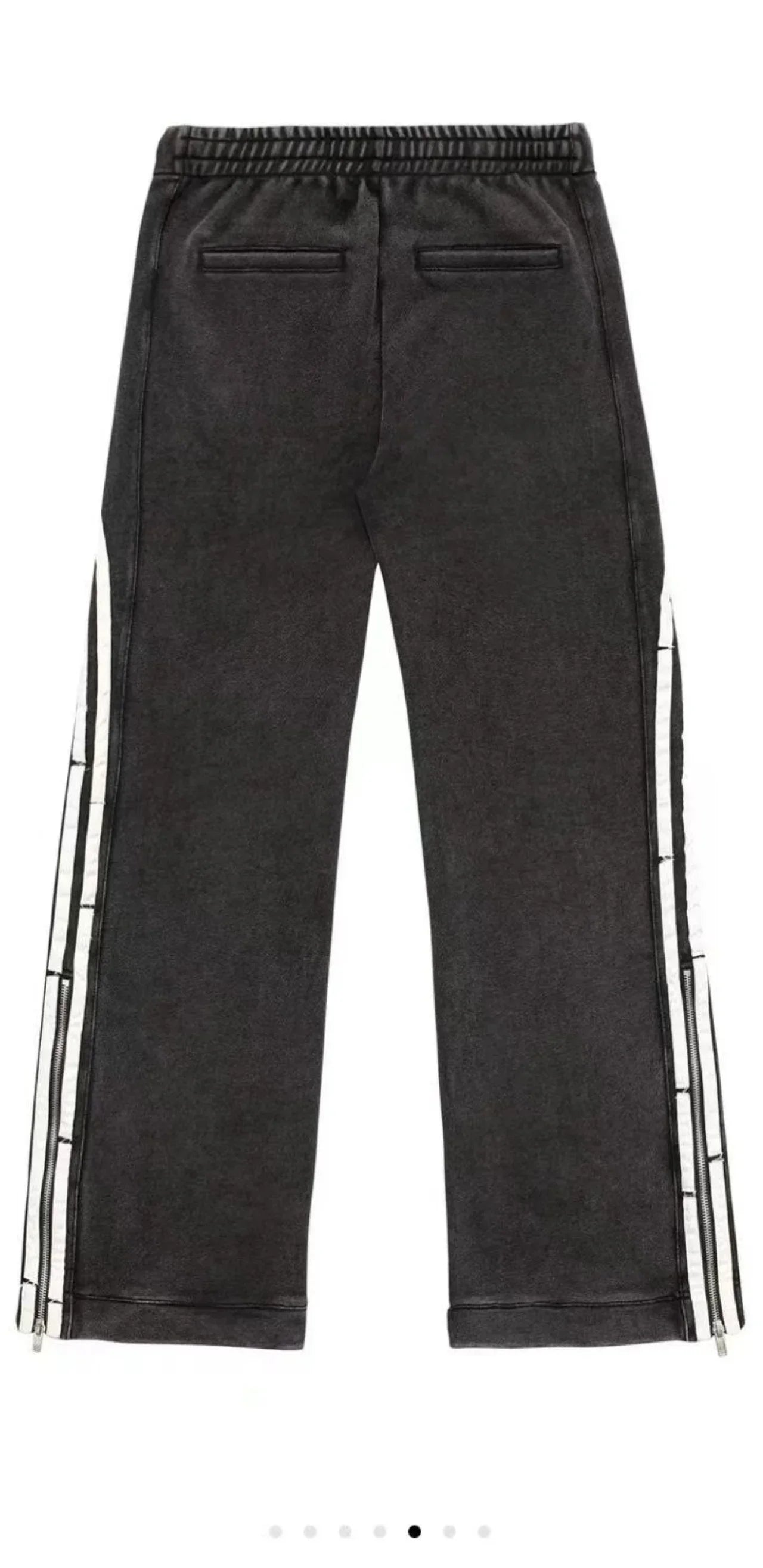 Double Stripes Zipper Cargo Pants - shopluxuryorg