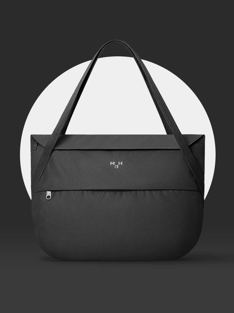 Lightweight Foldable Tote Bag - Casual Texture Shoulder Bag for Work & Travel - ShopLuxury
