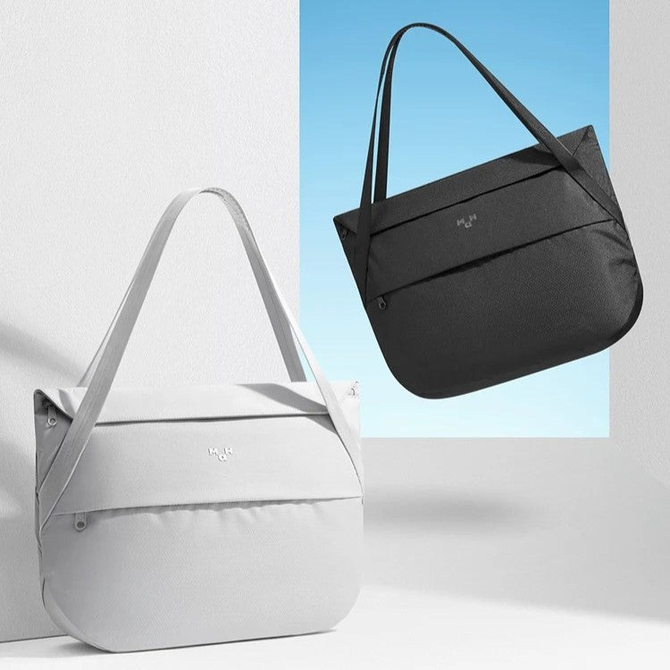 Lightweight Foldable Tote Bag - Casual Texture Shoulder Bag for Work & Travel - ShopLuxury