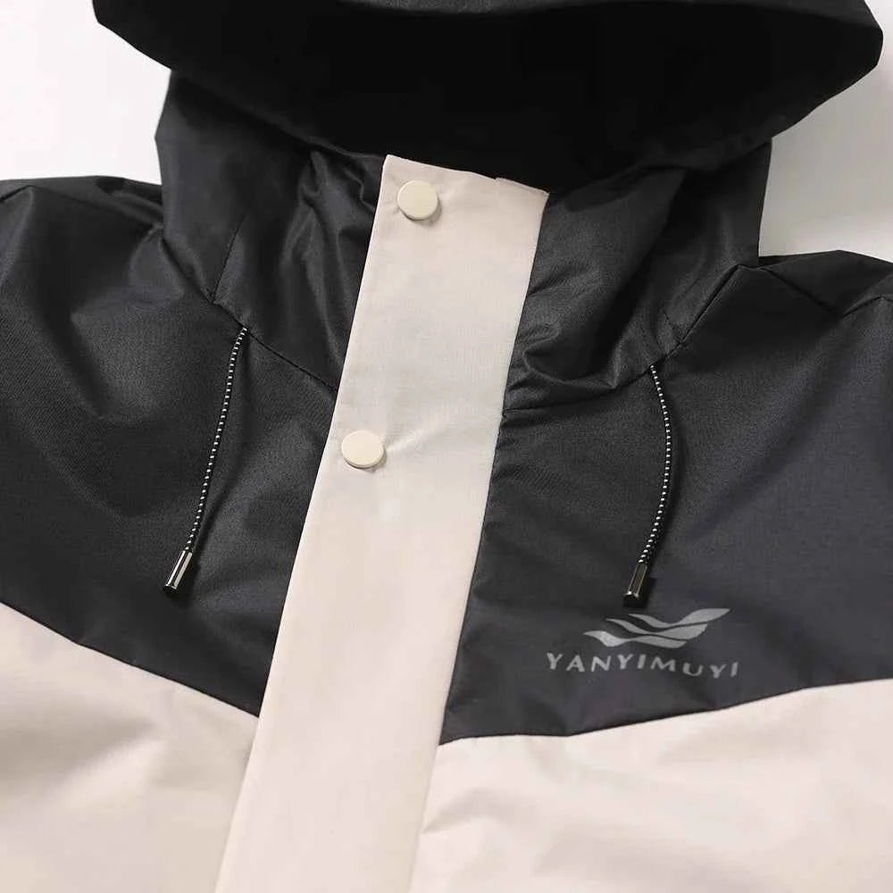 Two Tone Slim Fit Bomber Jacket