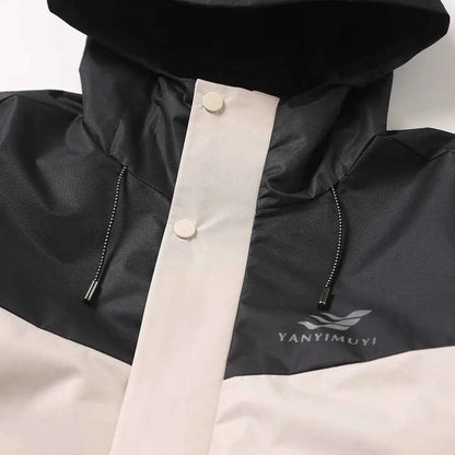 Two Tone Slim Fit Bomber Jacket
