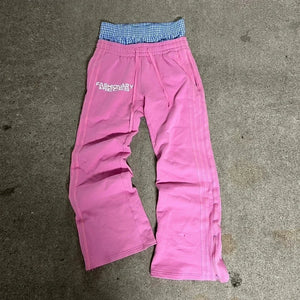 Double Stripes Zipper Cargo Pants - shopluxuryorg