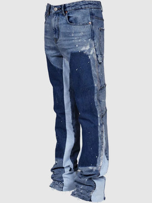 Streetwear Men Patchwork Pant M0993 - shopluxuryorg
