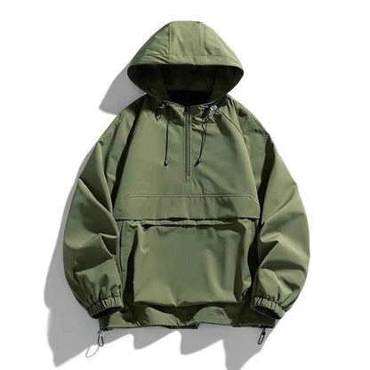 Windbreaker Half Zipper Hiking  Jacket