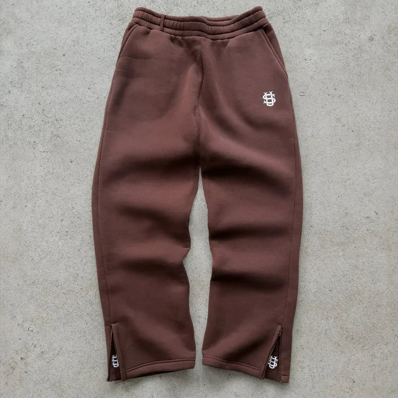 Street Wearing Solid Color Sport Pants Unisex U5455 - shopluxuryorg