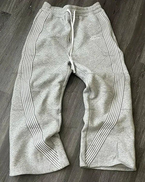 Tie Dye Sweatpants Y2K Retro Clothing Men's Women's Hip Hop Letter Loose Casual Pants Casual Stretch Waist Jogger Pants - shopluxuryorg