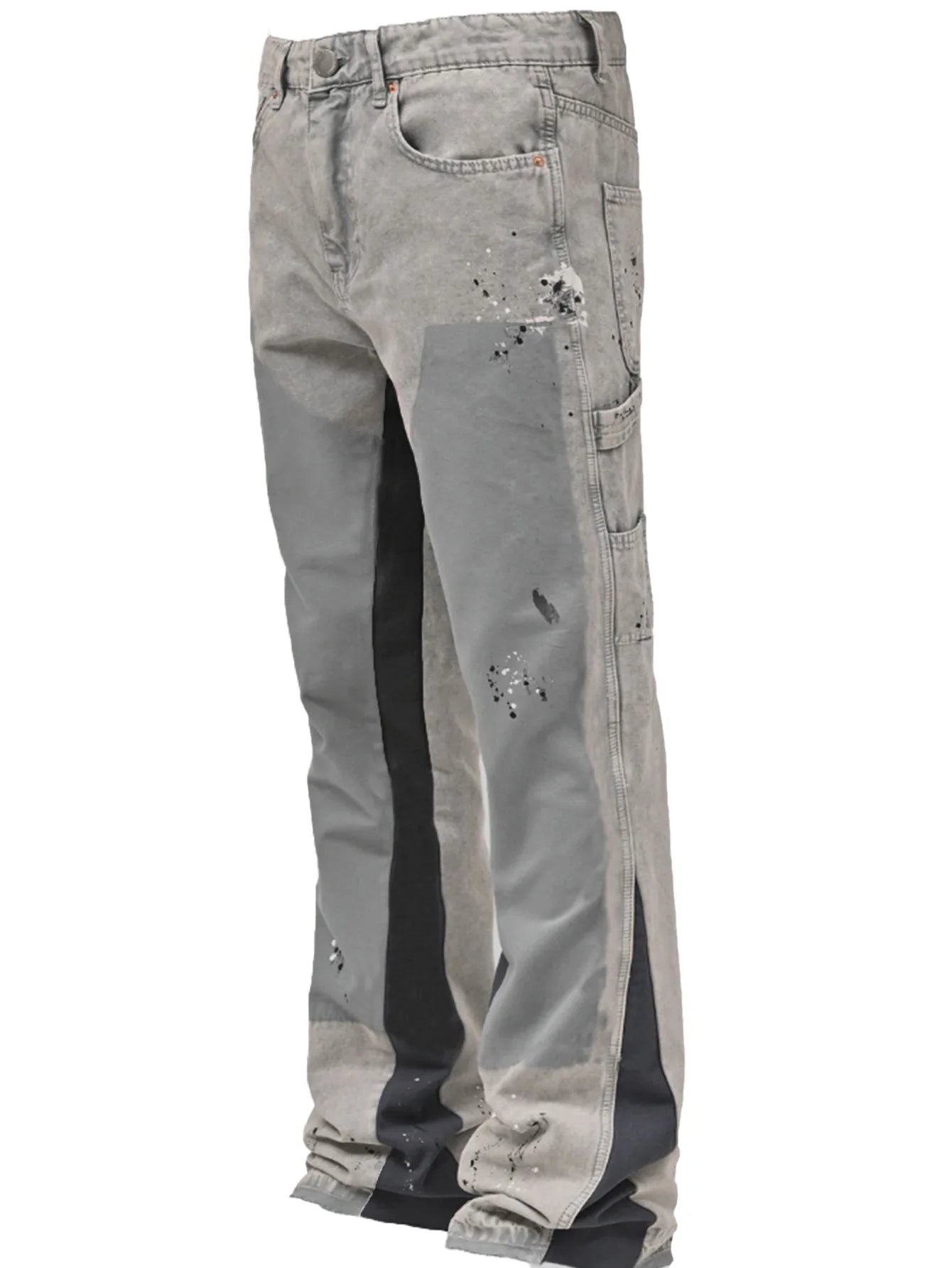 Streetwear Washed Jeans Men V5434 - shopluxuryorg
