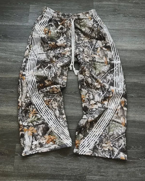 Double Stripes Zipper Cargo Pants - shopluxuryorg