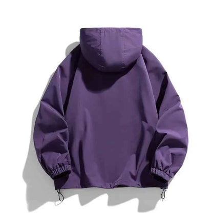 Windbreaker Half Zipper Hiking  Jacket